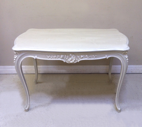 french antique carved side table